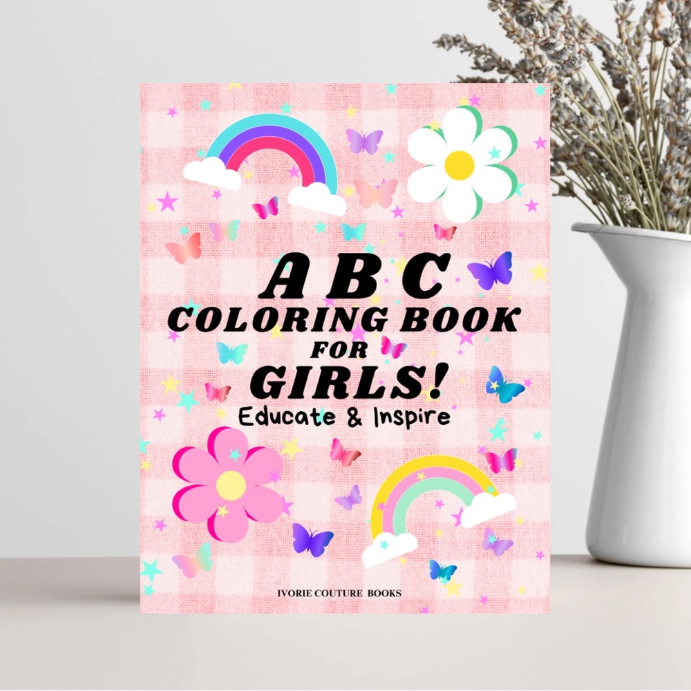 Inspiration ABC Coloring Book for Girls – Fun and Educational